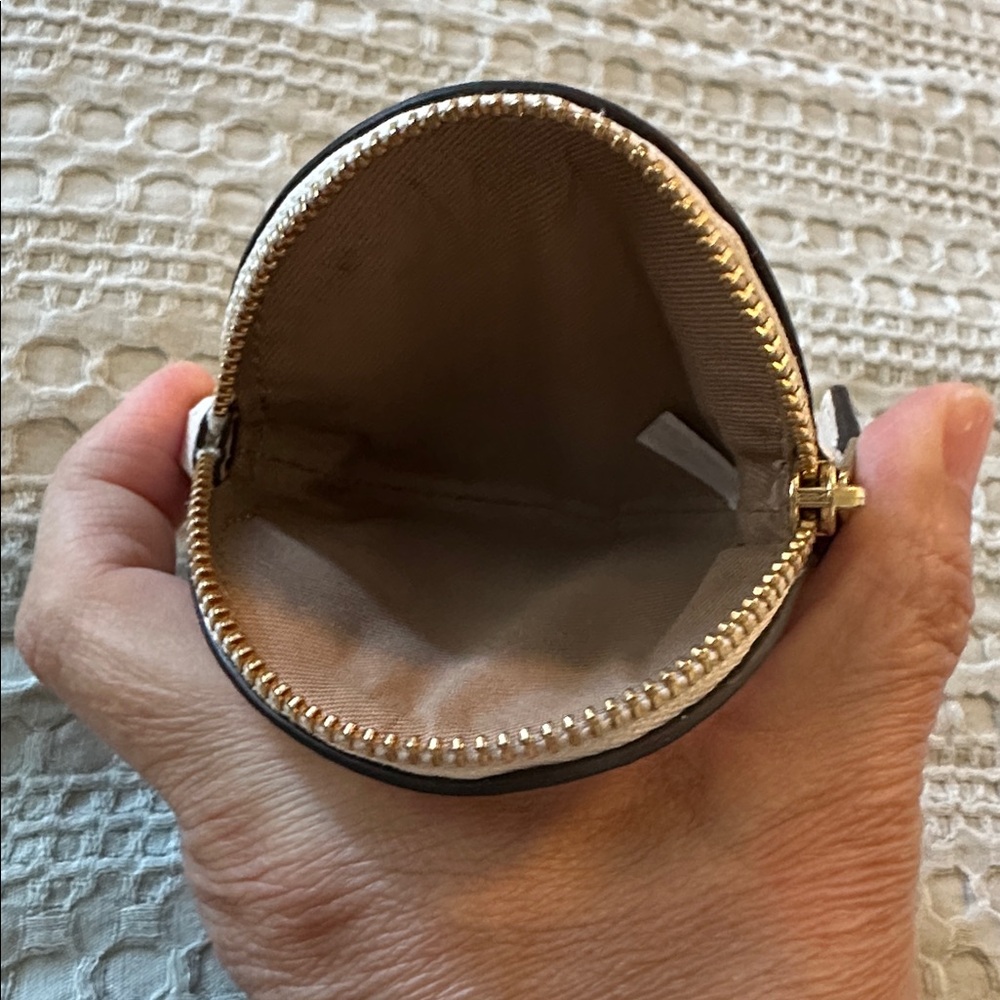 Coach White and Red Strawberry Coin Pouch - Picture 3 of 3